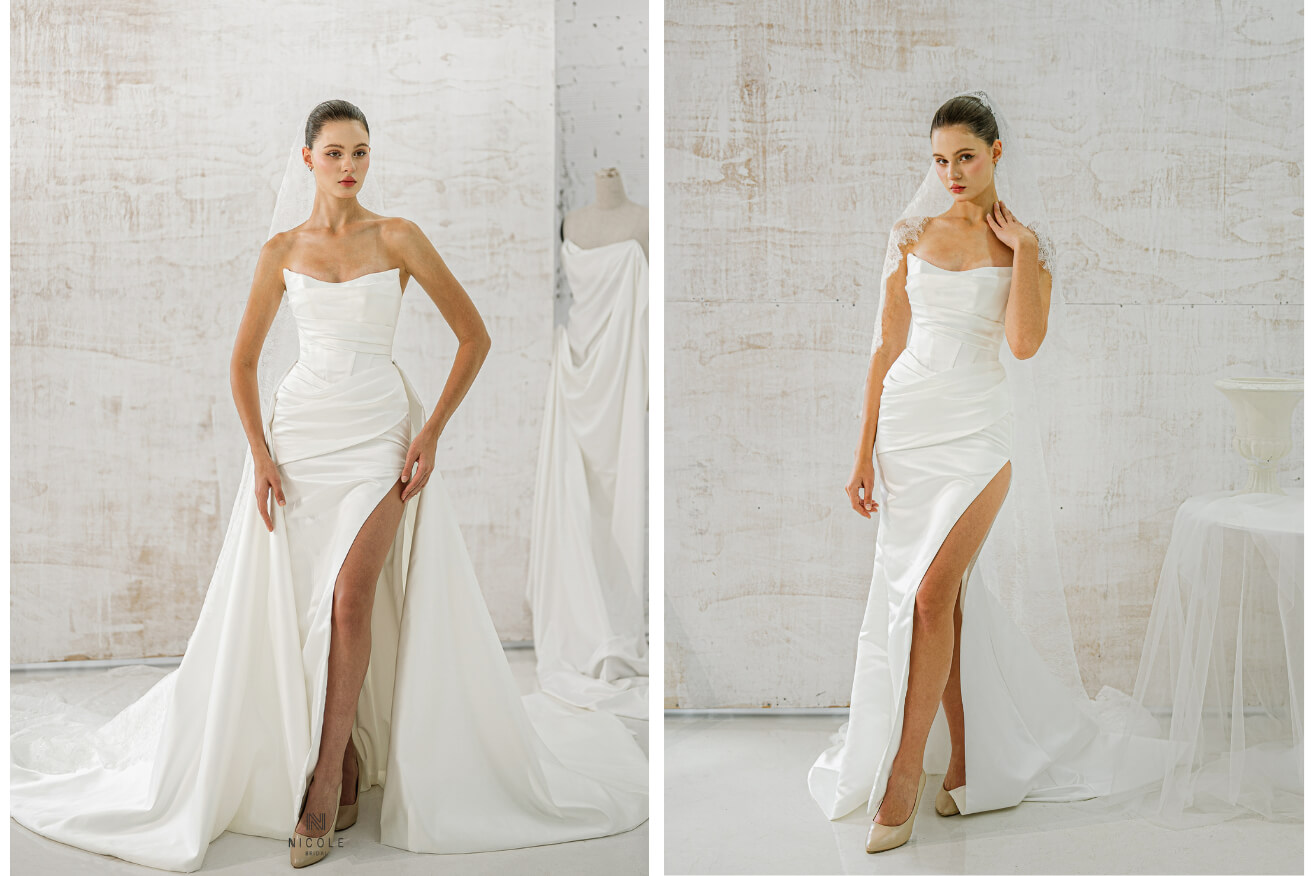 Nicole Bridal - váy cưới 2 trong 1 hình 9