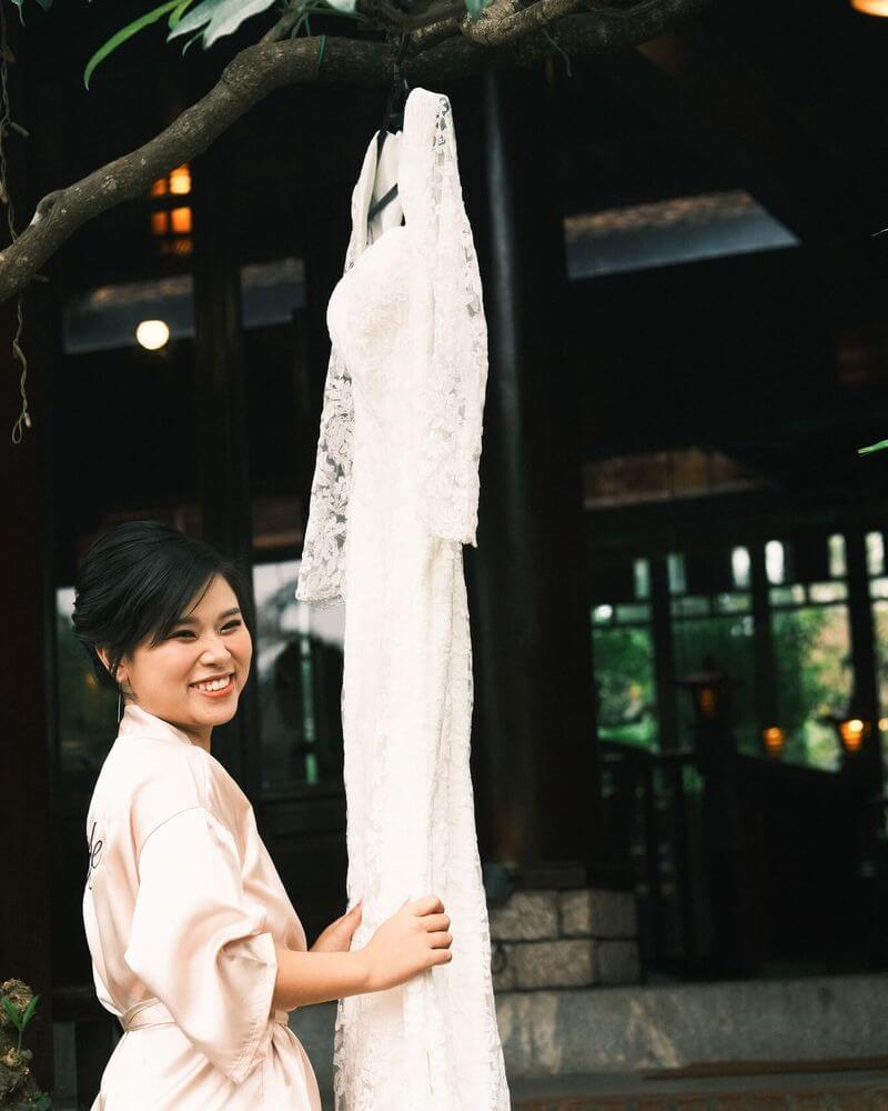 Váy cưới cổ điển cho nàng Hà Nội thanh lịch và yêu kiều