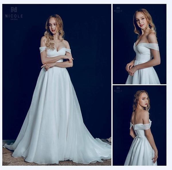 basic simple wedding dress 9
