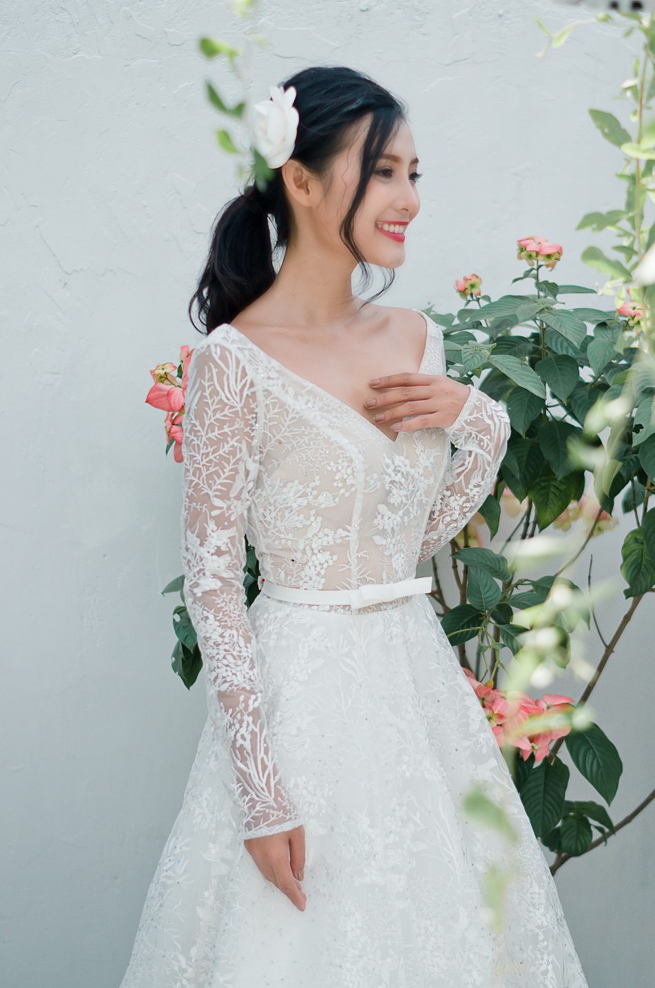 áo cưới tracy