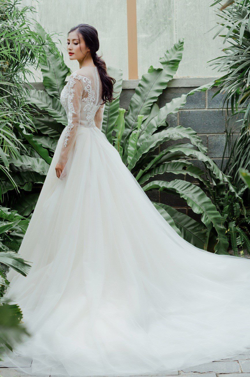 mẫu váy cưới công chúa đẹp