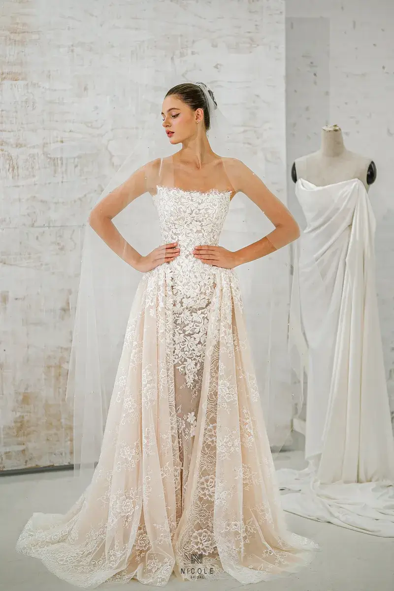 most beautiful long-sleeved wedding dresses Aurelia-Nicole Bridal