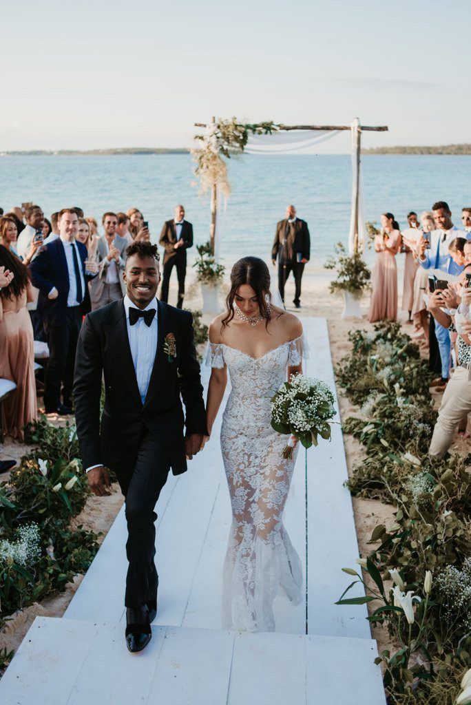 váy cưới của Shanina Shaik