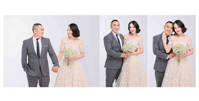 chụp ảnh cưới trong studio
