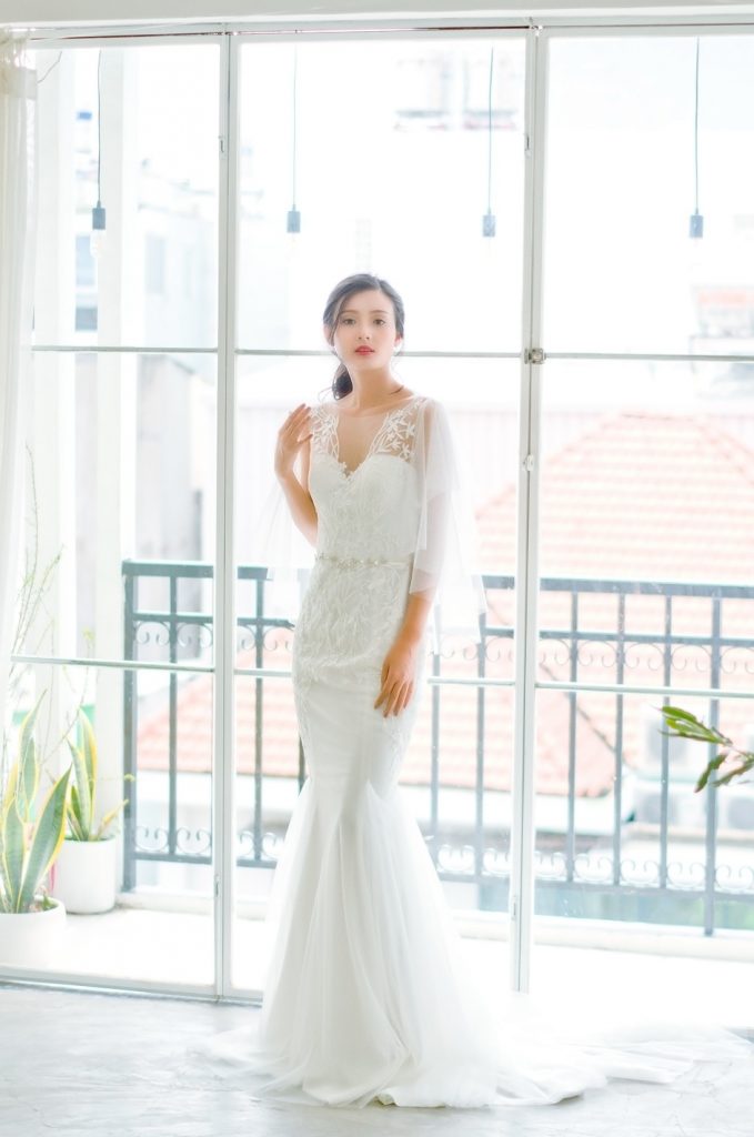 áo cưới đẹp của nicole bridal