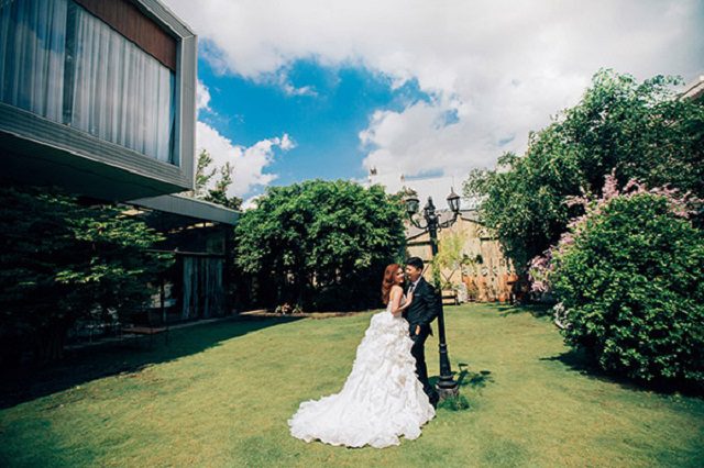 chụp cưới prewedding tại phim trường SG