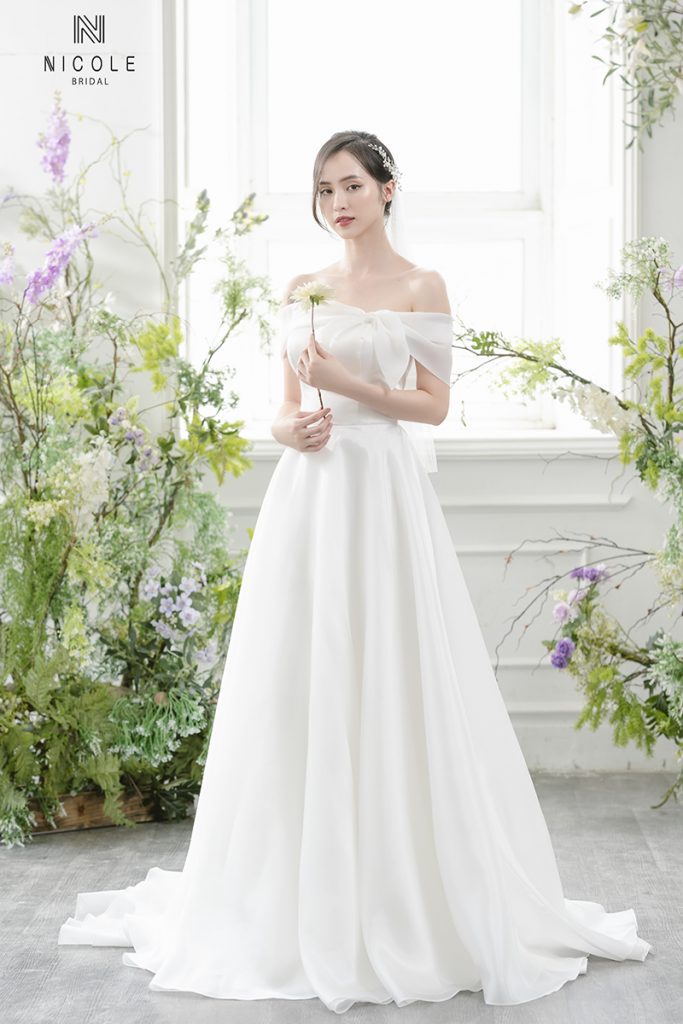 simple wedding dress