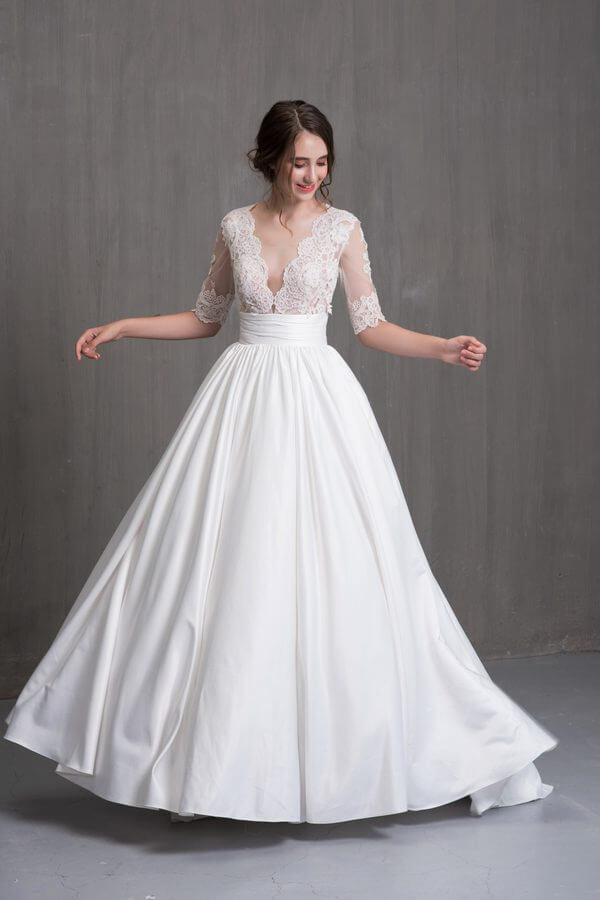 Váy cưới đuôi cá màu xanh tuyệt đẹp - PHƯƠNG's bridal