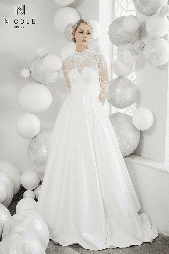 White Princess Wedding Dresses 2023 Satin One Shoulder Bridal Dress Pleated  Women Vintage Church Wedding Gowns Vestido de Noiva