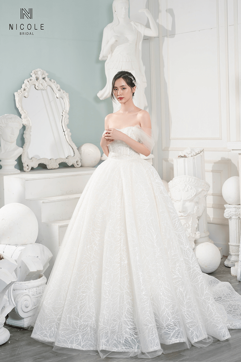 2022 Wedding Dress With Long Cape Lace Wedding Gown – Bennys Beauty World