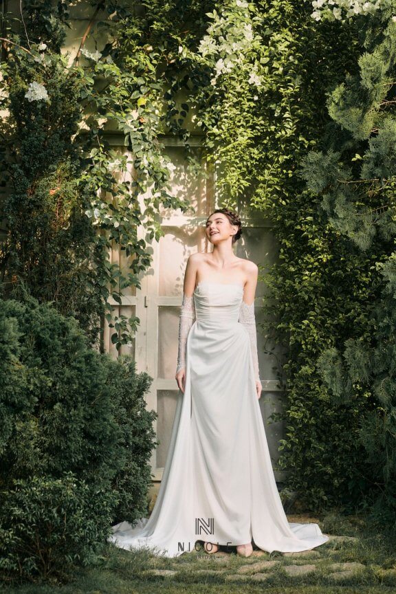 Ngắm nhìn BST Váy cưới satin mới nhất 2023 từ Nicole Bridal