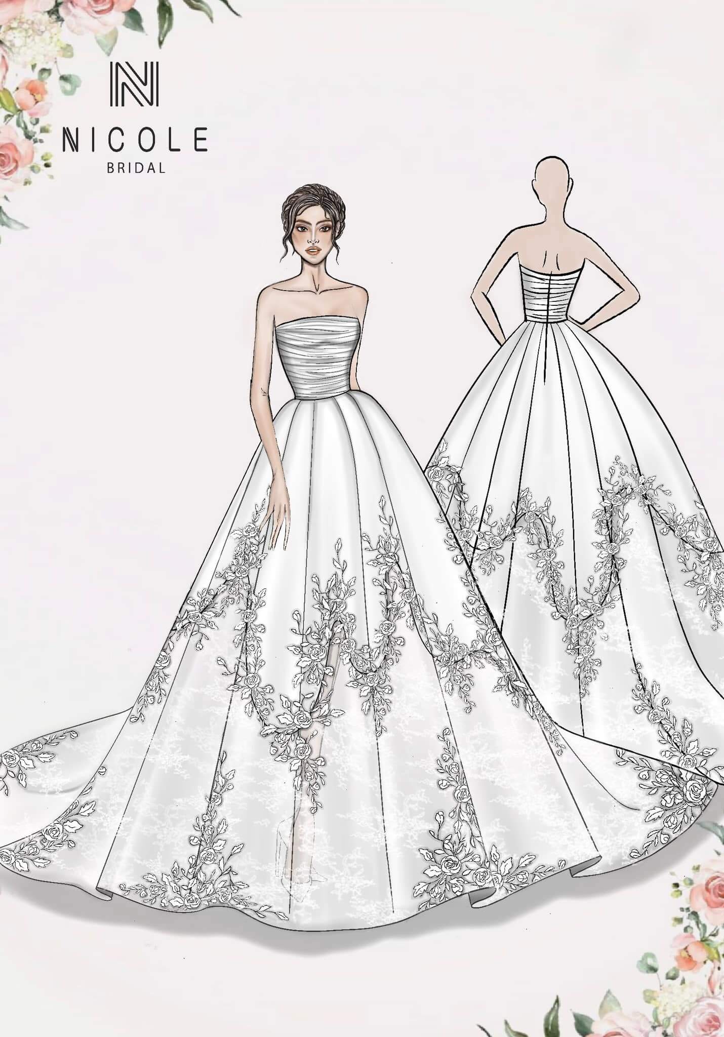 Những chiếc váy cưới các cô gái sẽ ao ước diện một lần trong đời siêu đẹp   KienThucMoiNgay