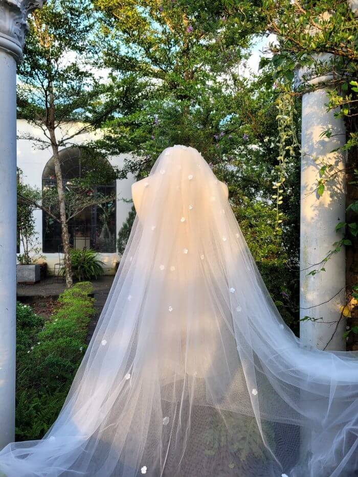 Lúp váy cưới Hoa Lili 001 (VEIL001) - Image 2
