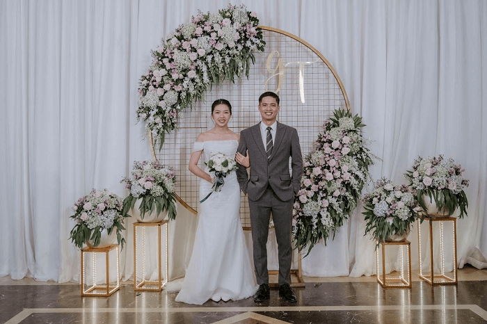 chuẩn bị lễ cưới