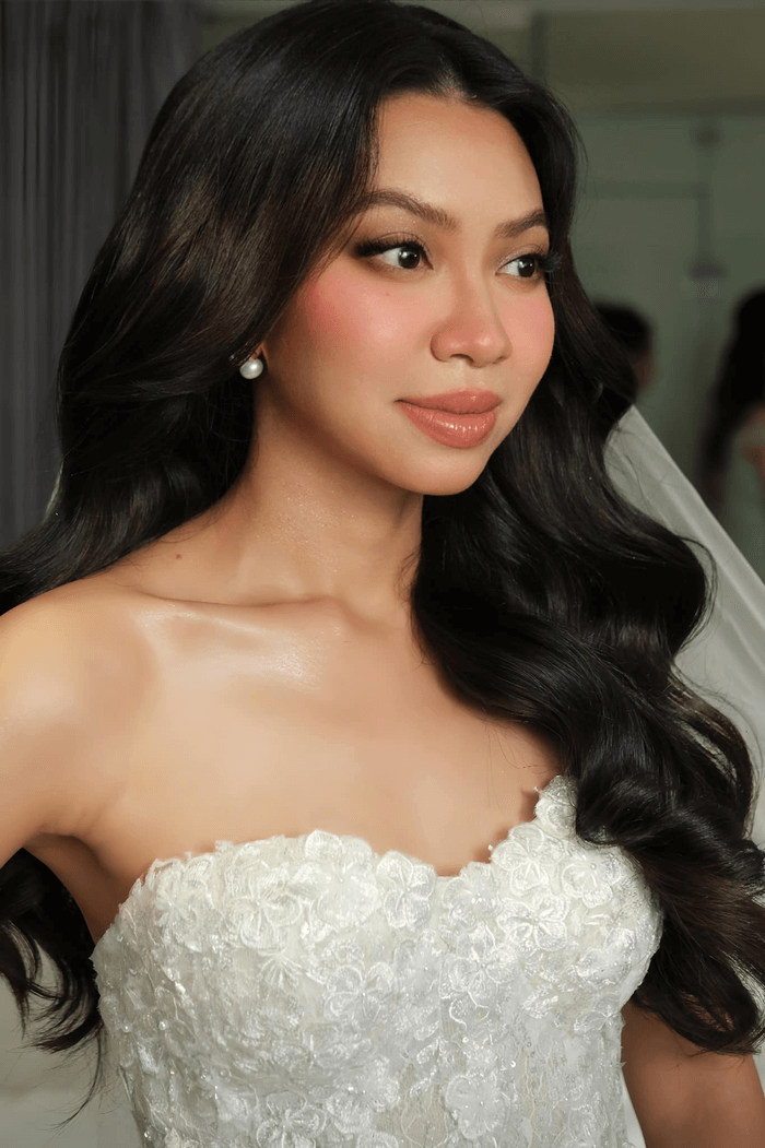 Tammy's mermaid floral wedding dress image 4