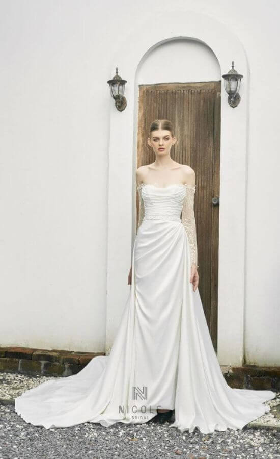 julie's wedding dress