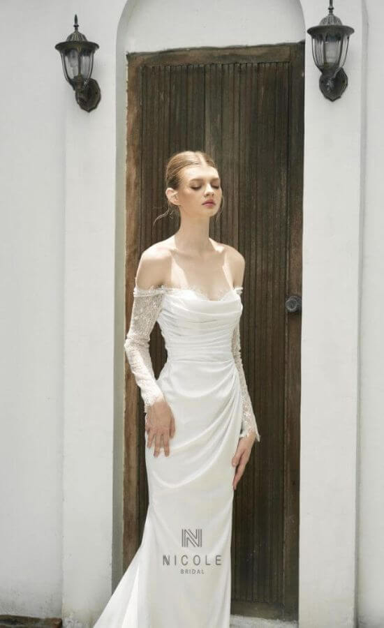 julie's wedding dress