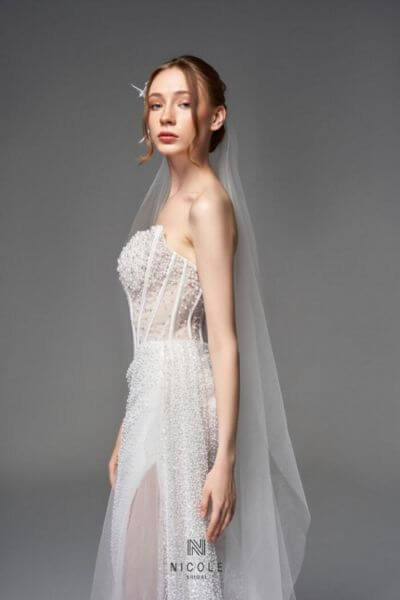 The MEGANY strapless wedding dress