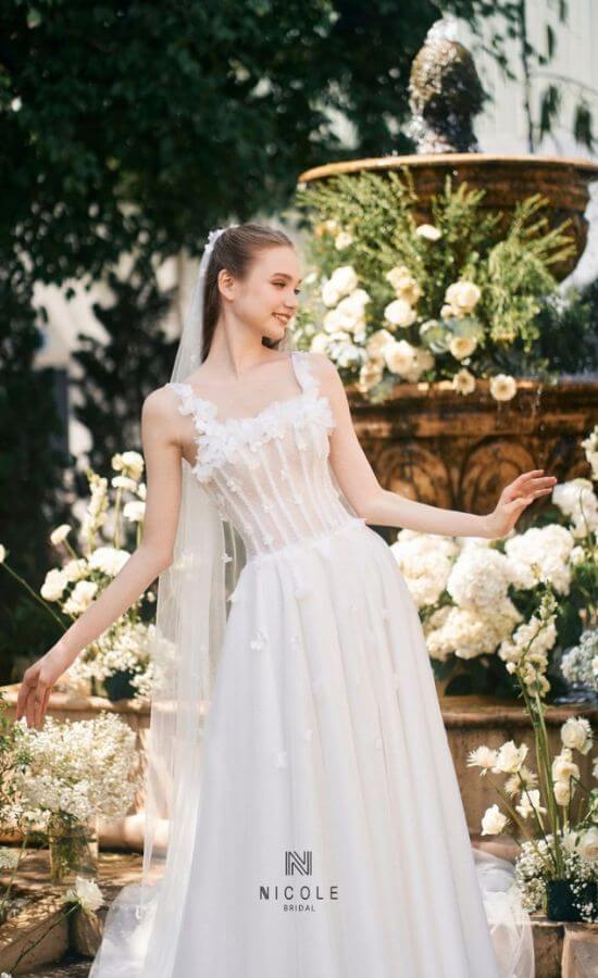 Corset wedding growns