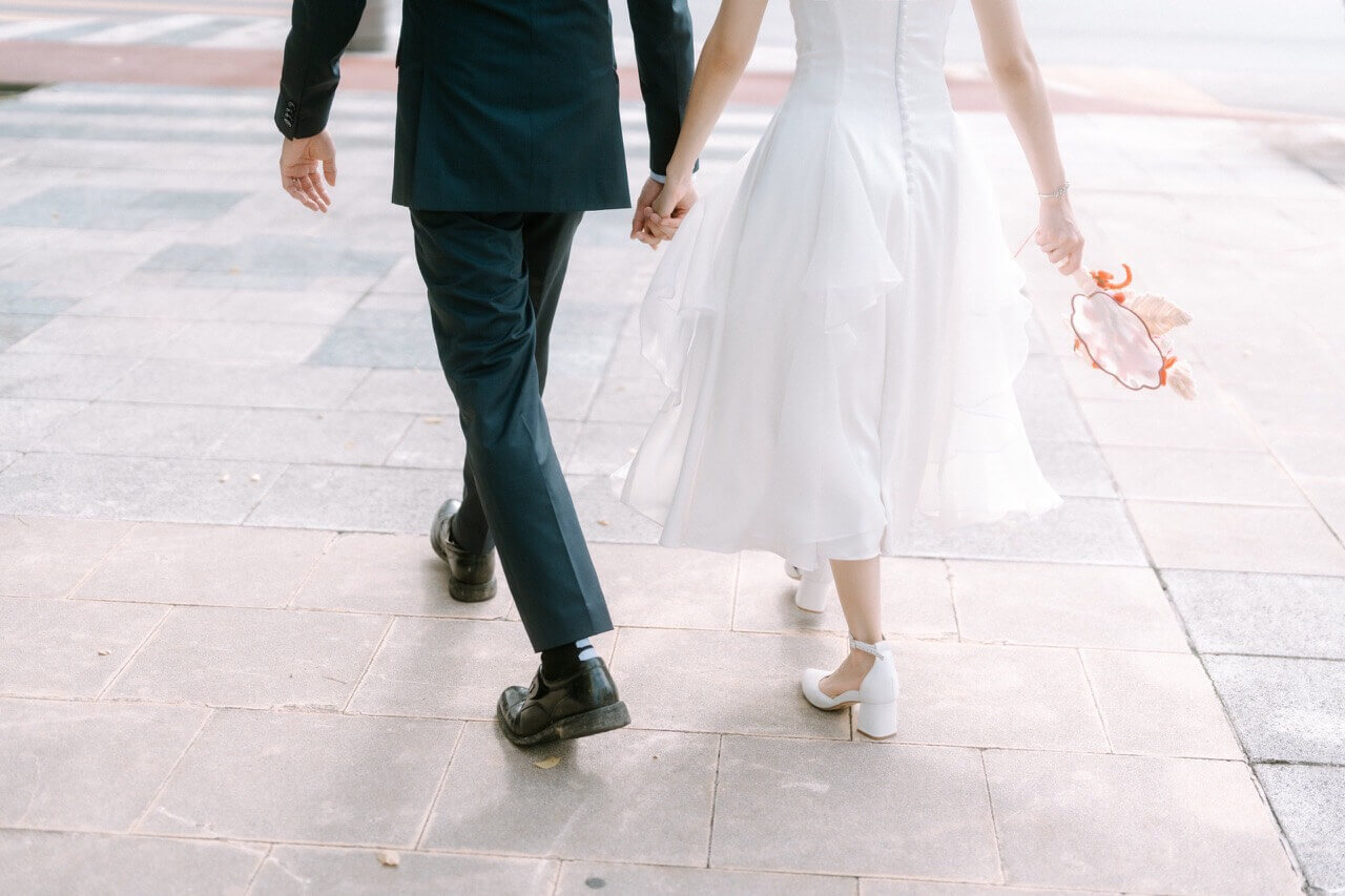 Nicole Bridal - Váy cưới midi hình 3