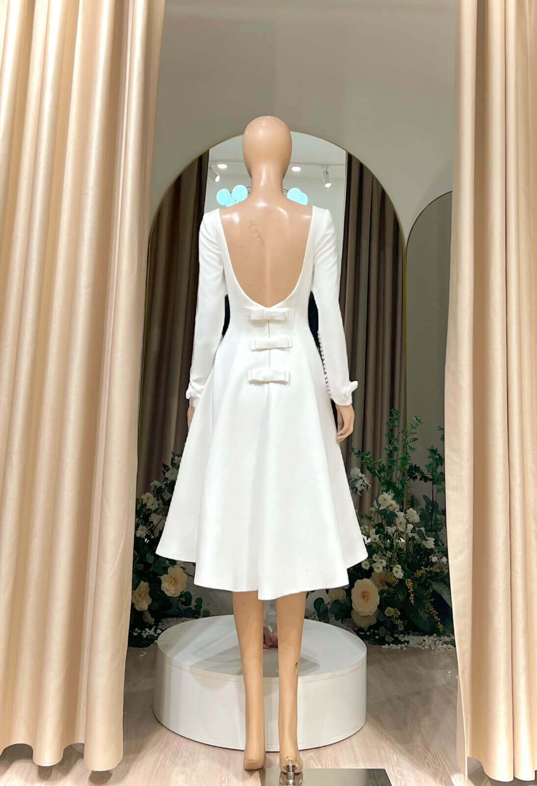 Nicole Bridal - Váy cưới midi hình 8