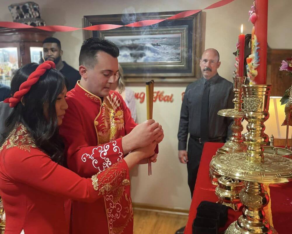 Vietnamese Engagement Ceremony