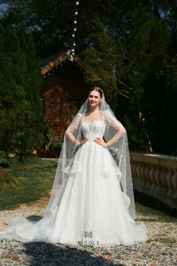Floria A-line Wedding Dress