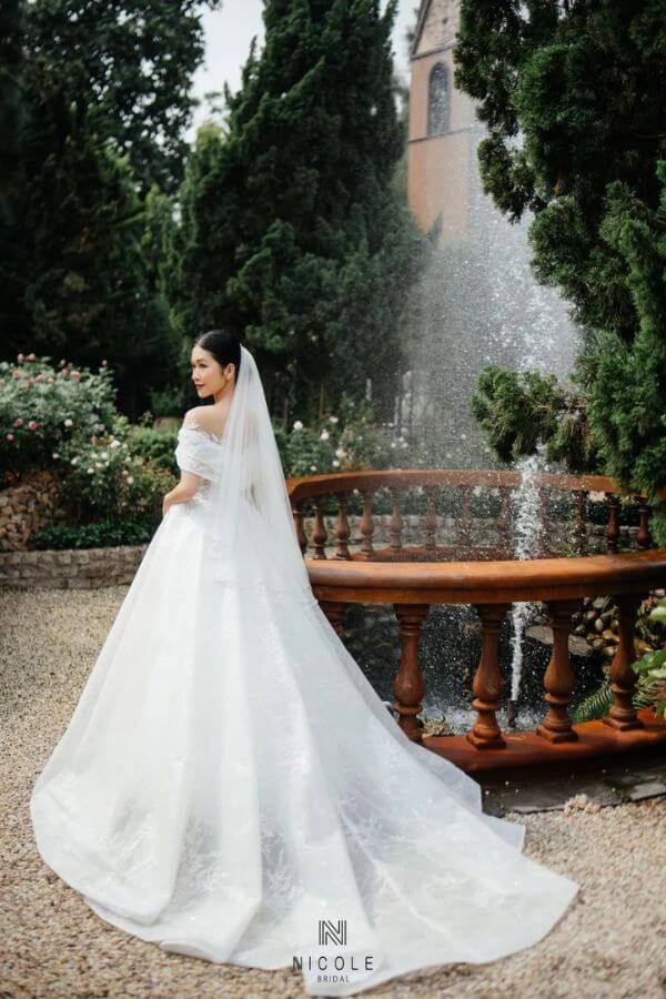 Princess Crown wedding dress