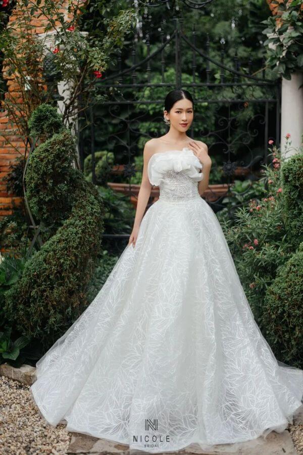 Royal princess Rosani wedding dress
