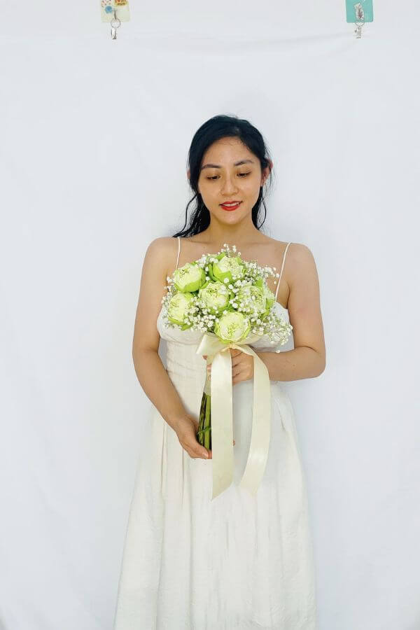 Bông hoa cưới cô dâu