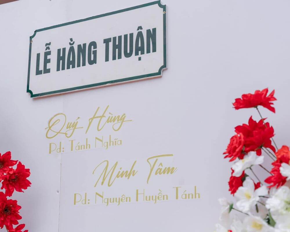 Lễ Hằng Thuận của cô dâu Minh Tâm VÀ chú rể Qúy Hùng