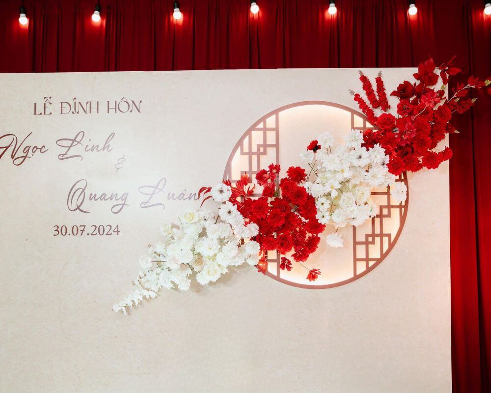Trang trí backdrop chụp hình