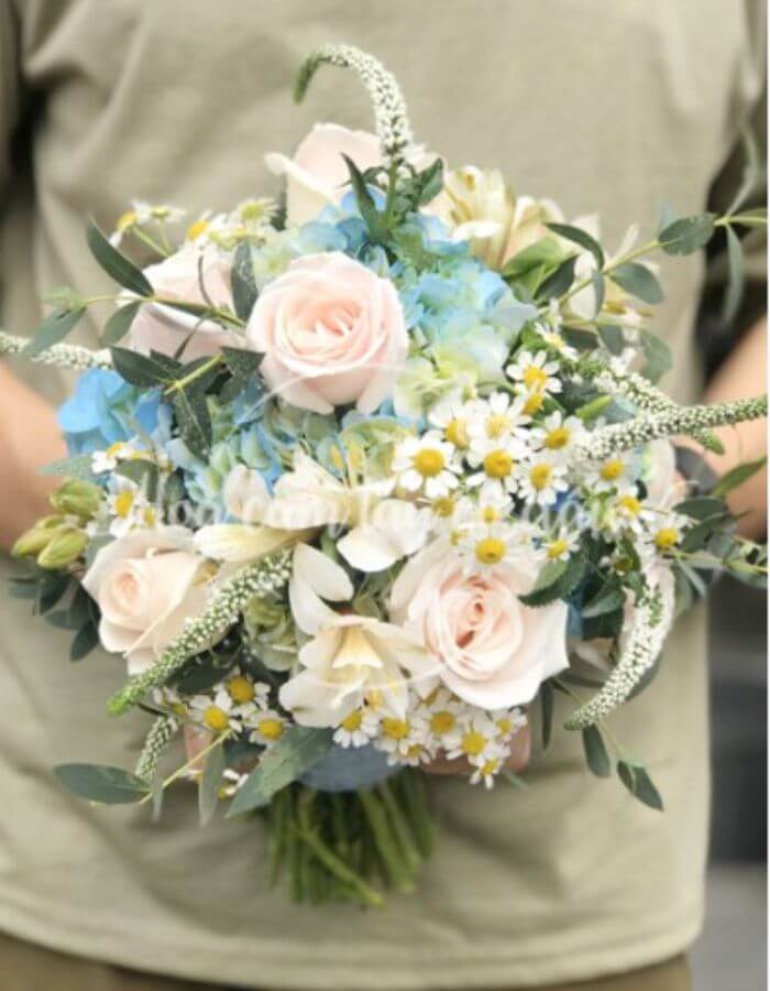 Hoa cưới hồng be my love