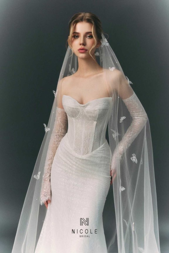 Nicole Bridal - kiểu lúp váy cưới DIY đẹp 7